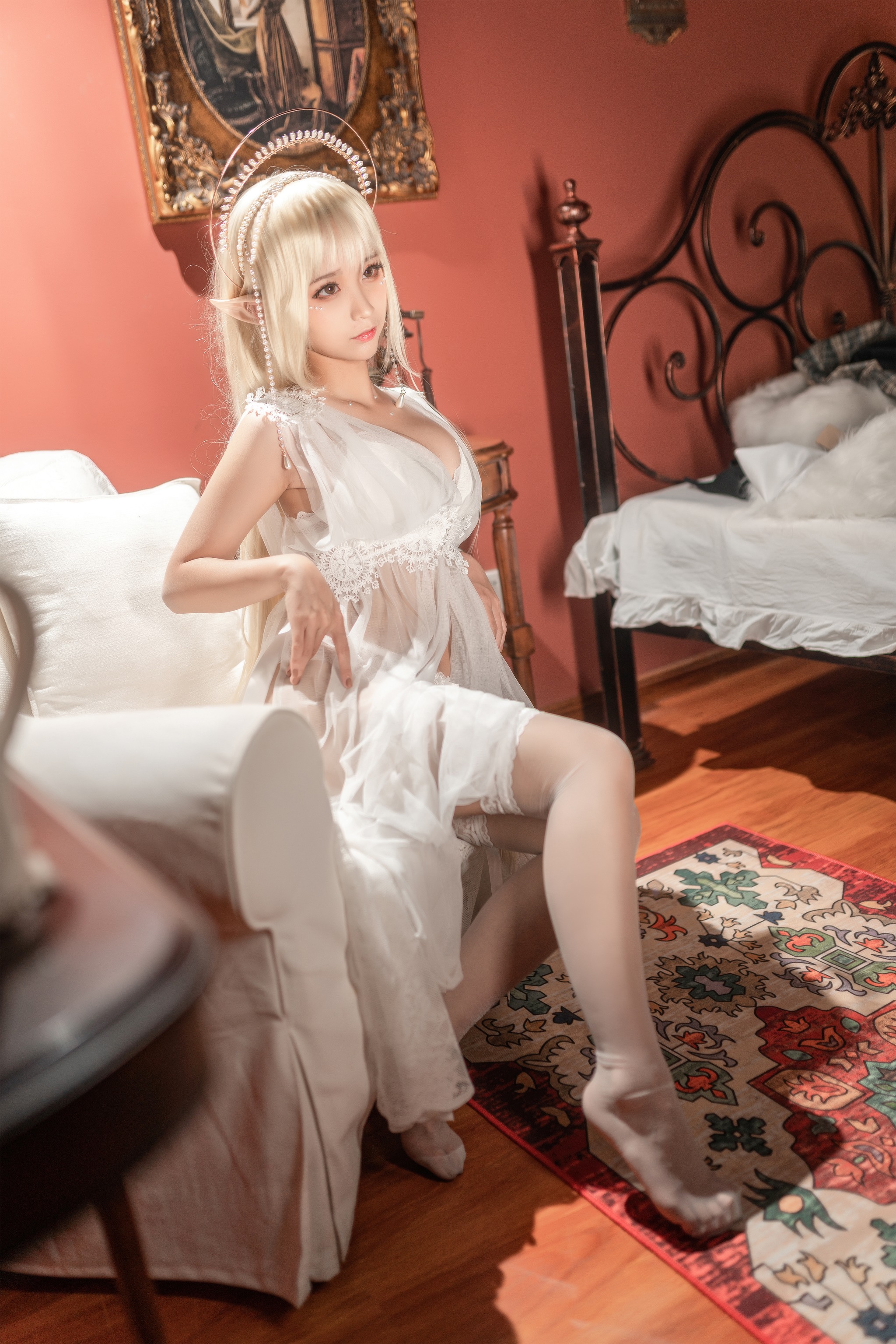 图片[1]-蠢沫沫 – NO.146 尖耳国度 纱精灵 [40P]-XikXak